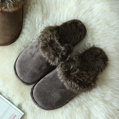 Sandra – Non-Slip Wool Slippers with Cotton Sole