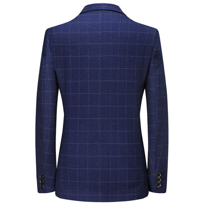 Christian – Casual Suit with Check Pattern