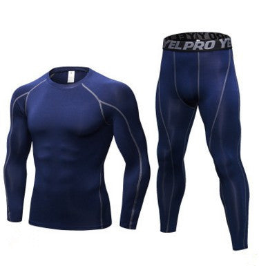 Frederick – Men's Compression Training Suit with Long Sleeve Shirt and Leggings