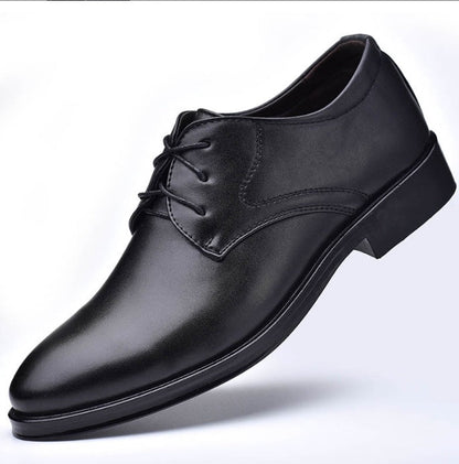 Marcus – Black Pointed Men's Shoes