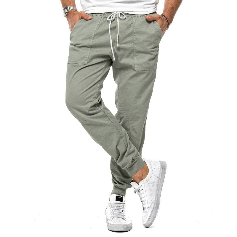 Kevin – Relaxed Men's Pants with Tapered Cut for Leisure and Sport