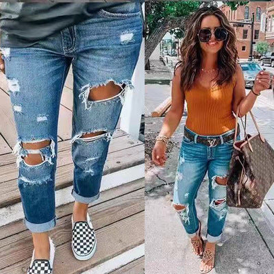 Janet – Women's Ripped Jeans