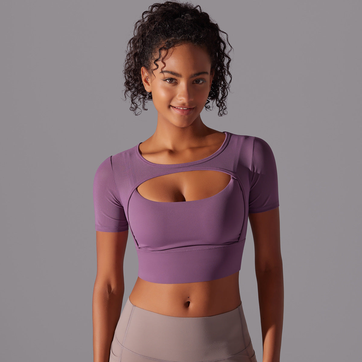 Deborah – Double Layered Yoga Top for Women