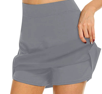 Stephanie – High-Waisted A-Line Shaping Shorts in Korean Style