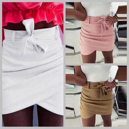 Marie – Sexy Women's Skirt with Belt and Slim Fit