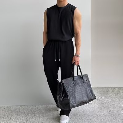 Patrick – Sporty Men's Tank Top Set for Summer