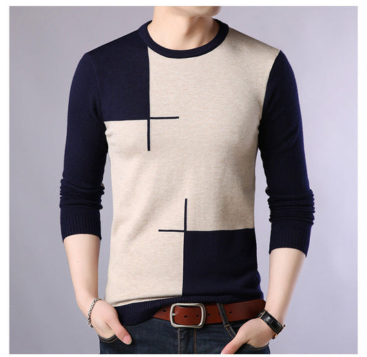 Oscar – Classic Crew Neck Sweater for Men