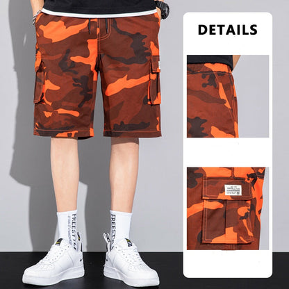 Elliot – Casual Cargo Shorts with Drawstring and Multiple Pockets