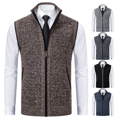 Warren – Men's Stand Collar Cardigan