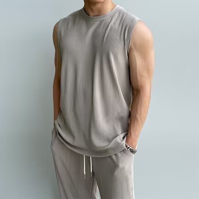 Patrick – Sporty Men's Tank Top Set for Summer