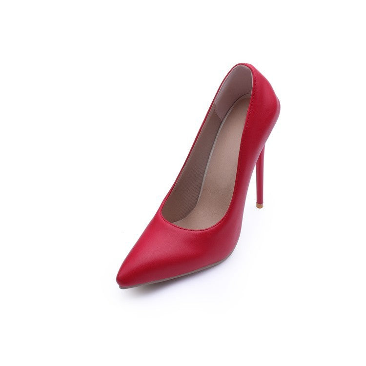 Elizabeth – Autumn Stiletto Heel Pumps with Pointed Toe