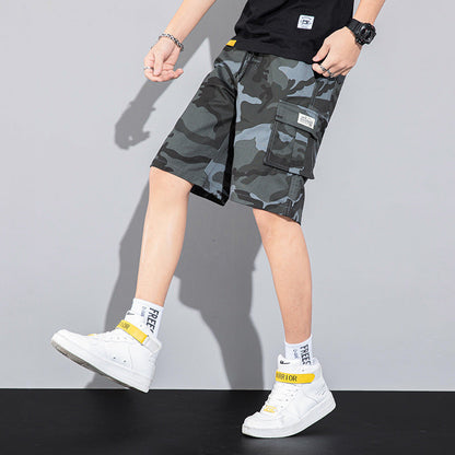 Elliot – Casual Cargo Shorts with Drawstring and Multiple Pockets