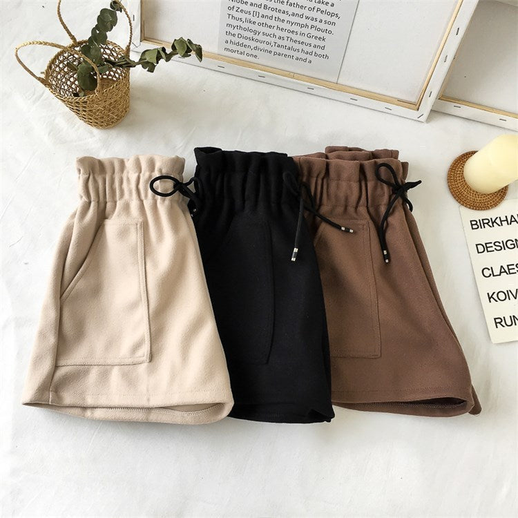 Chelsea – High-Waisted Wide-Leg Shorts