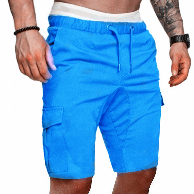 Howard – Slim Elastic Men's Cropped Shorts