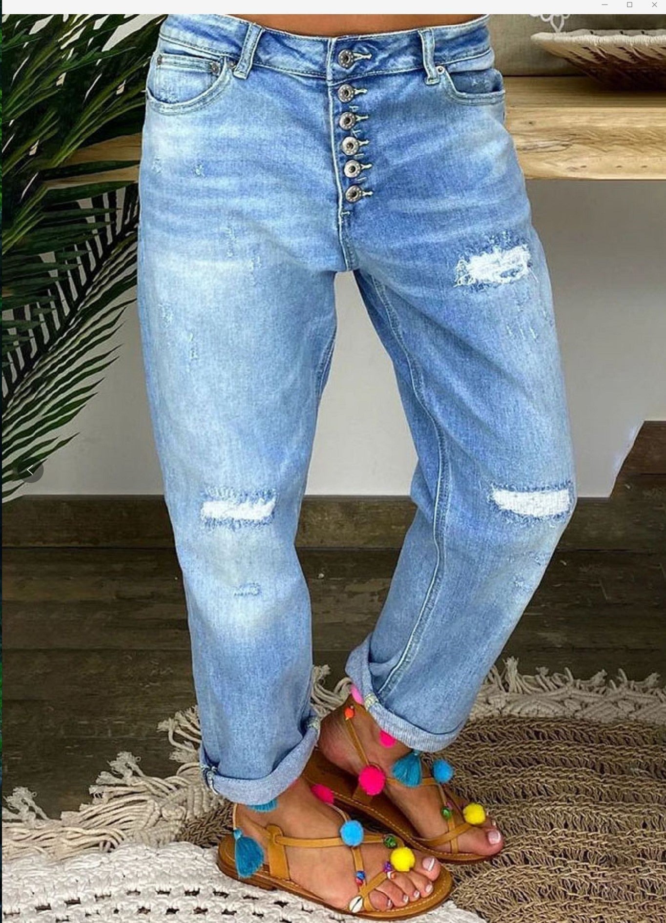 Lauren – High-Waist Summer Jeans for Women