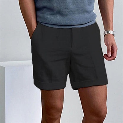 Roger – Men's Breathable Comfort Shorts with Slant Pockets