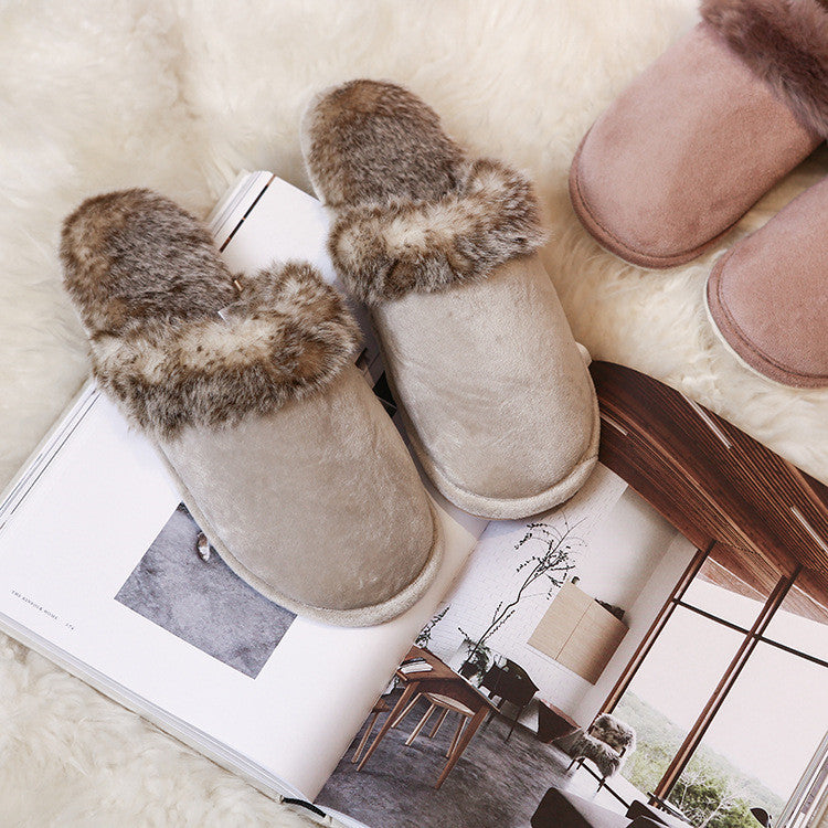 Sandra – Non-Slip Wool Slippers with Cotton Sole