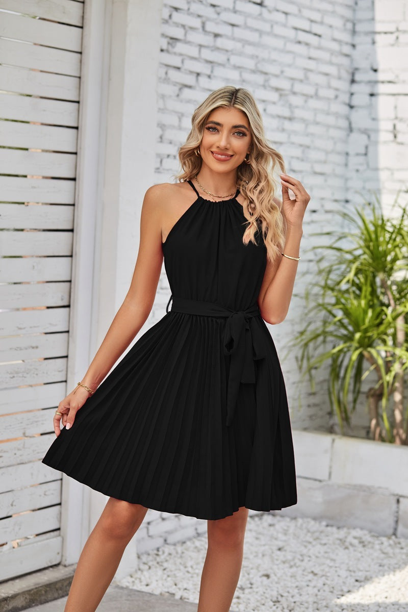 Claire – Strapless Pleated Summer Dresses