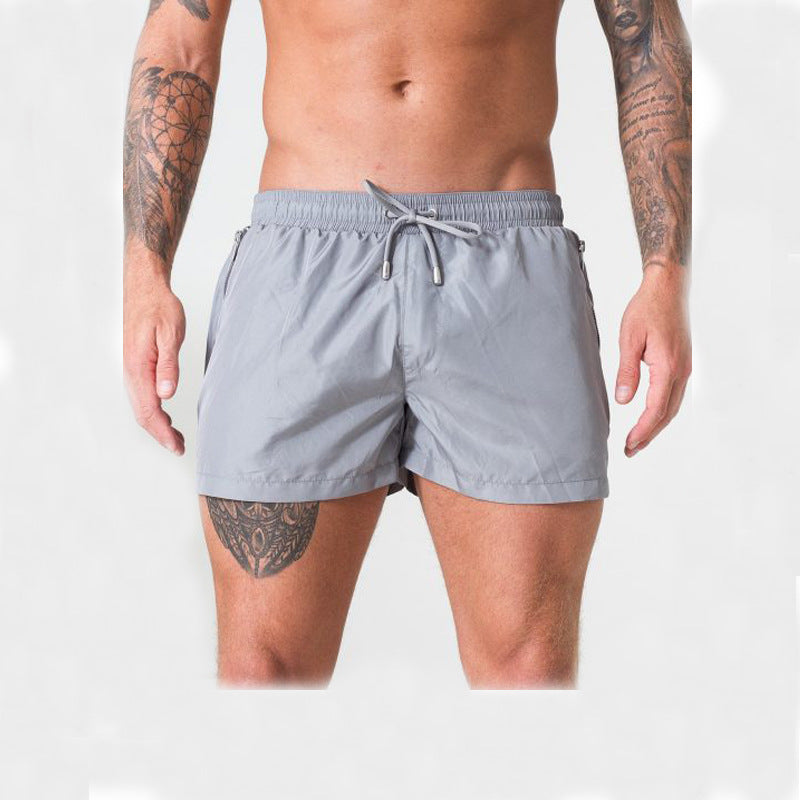 John – Men's Swim Shorts in Premium Vegan Leather