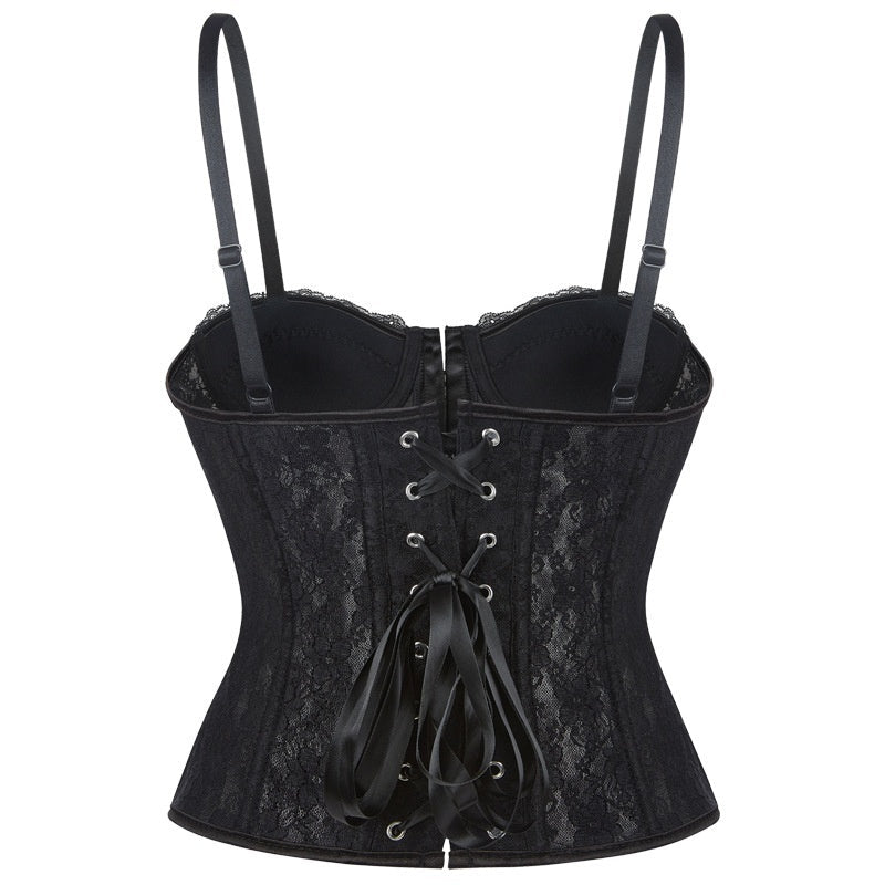 Natalie – Sexy Lace Waist-Slimming Corset with Breathable Material