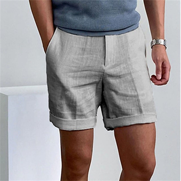 Roger – Men's Breathable Comfort Shorts with Slant Pockets