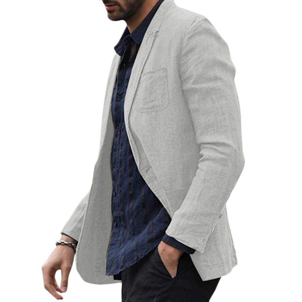 Gareth – Lightweight Men's Cotton Blazer