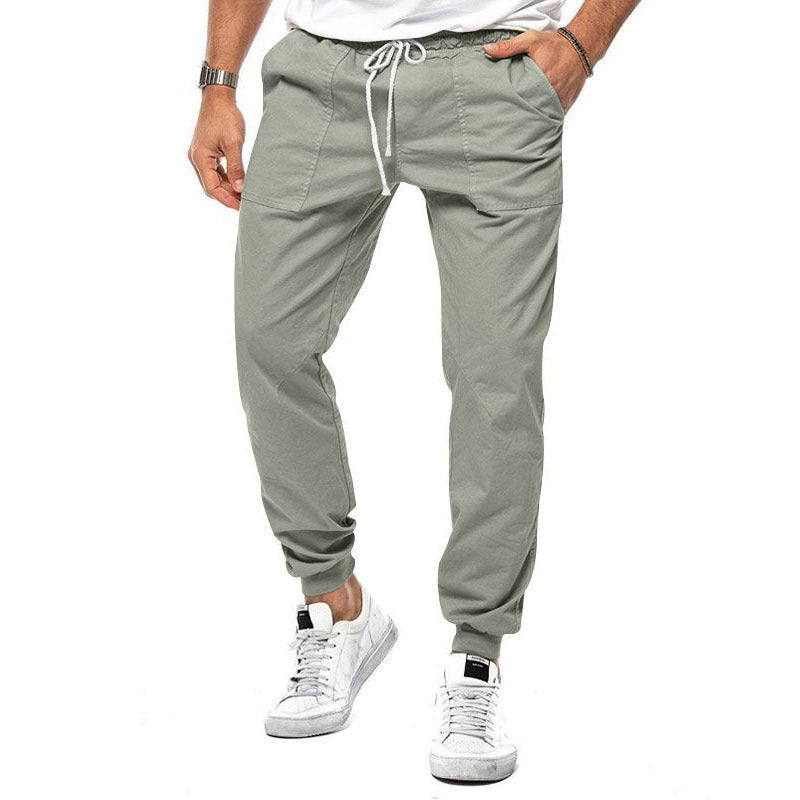 Kevin – Relaxed Men's Pants with Tapered Cut for Leisure and Sport