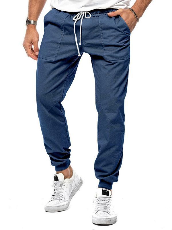 Kevin – Relaxed Men's Pants with Tapered Cut for Leisure and Sport