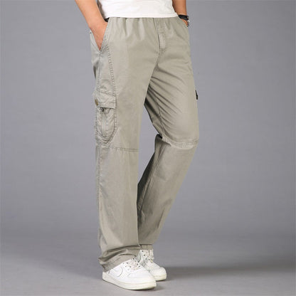 Wesley – Relaxed Straight Pants in Korean Style