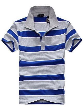 Damon – Striped Men's Polo Shirt