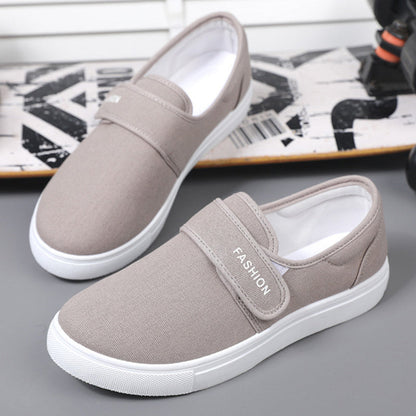 Norman – Canvas Casual Sneakers with Velcro