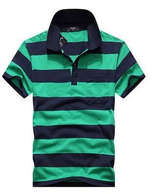 Damon – Striped Men's Polo Shirt