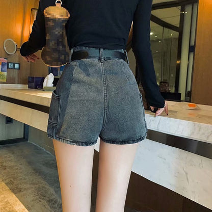 Amy – Women's Wide-Leg Denim Shorts