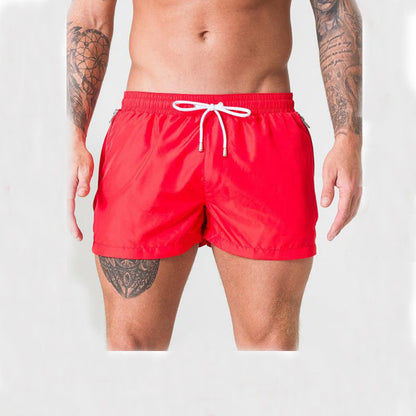 John – Men's Swim Shorts in Premium Vegan Leather