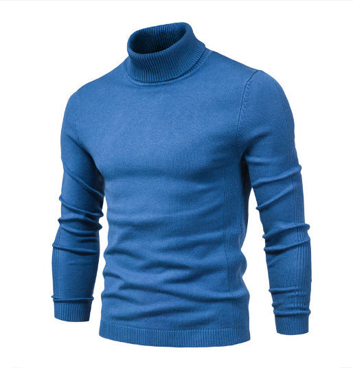 Allan – Slim Fit Pullover with Stand Collar