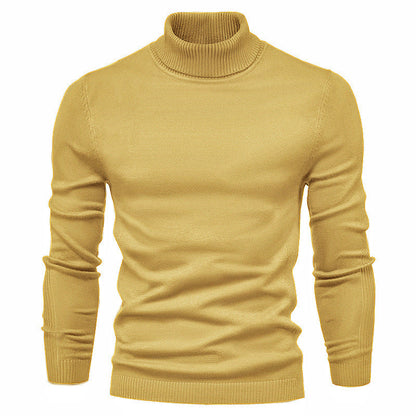 Allan – Slim Fit Pullover with Stand Collar