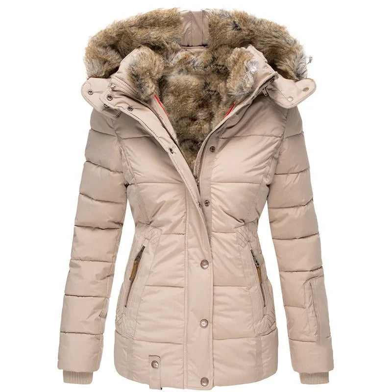 Jessica – Women's Winter Coat with Fur Lining