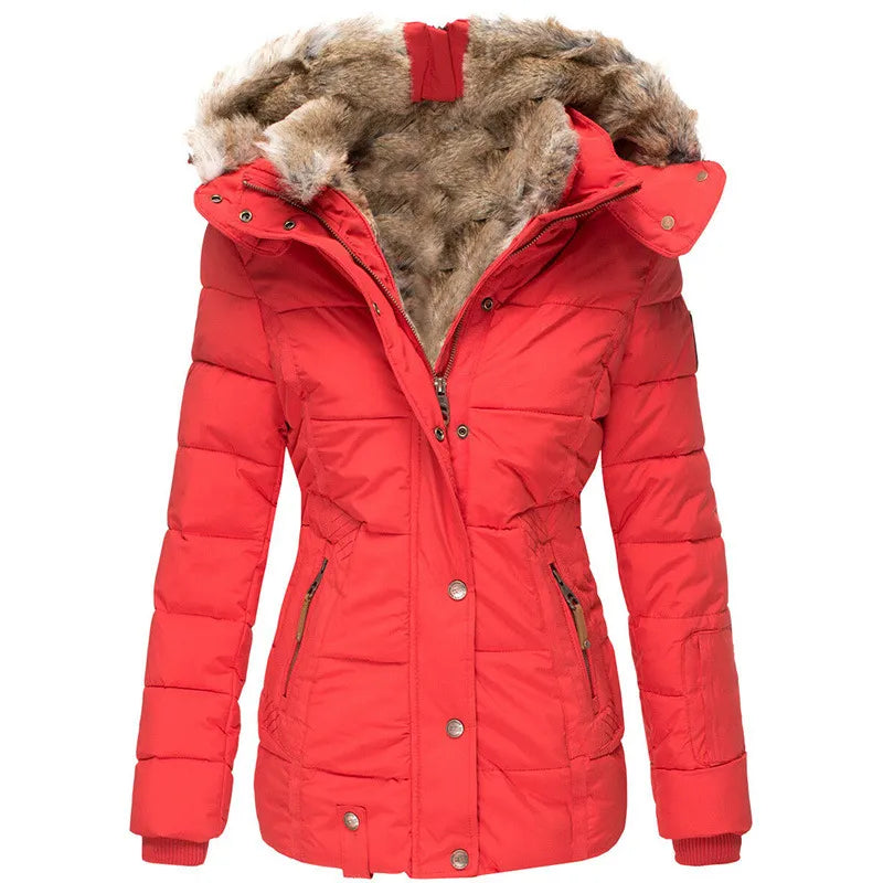 Jessica – Women's Winter Coat with Fur Lining