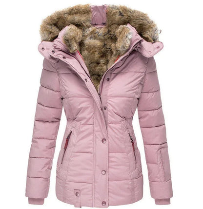 Clara – Women's Winter Coat with Faux Fur Lining