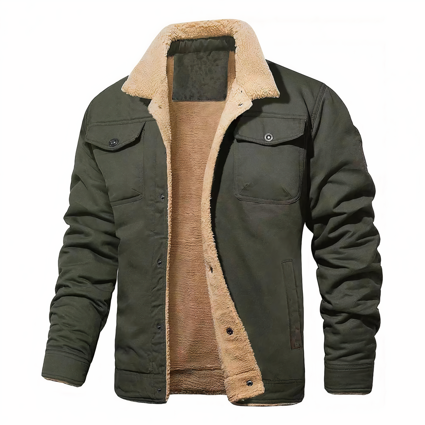 Terrence – Winter Jacket with Fleece Lining