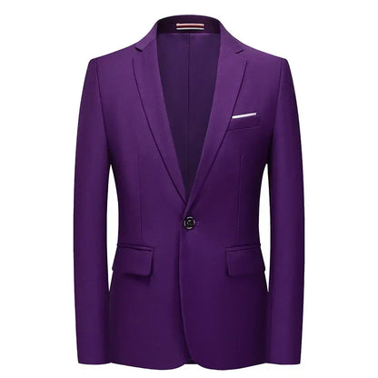 Ricky – Men's Slim-Fit Blazer in Stylish Colors