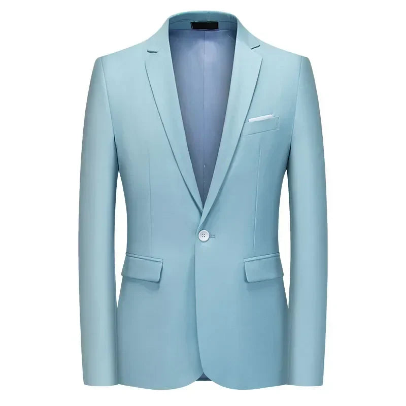 Ricky – Men's Slim-Fit Blazer in Stylish Colors