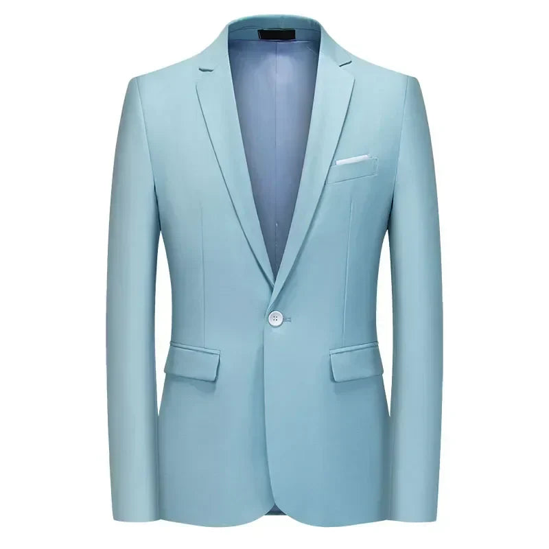 Anton – Men's Slim-Fit Blazer in Stylish Colors