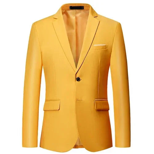 Anton – Men's Slim-Fit Blazer in Stylish Colors