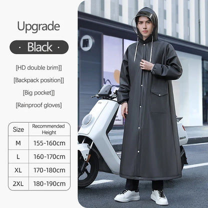 Terrence – Long Waterproof Raincoat for Men