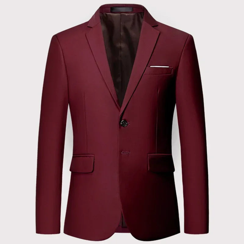 Anton – Men's Slim-Fit Blazer in Stylish Colors