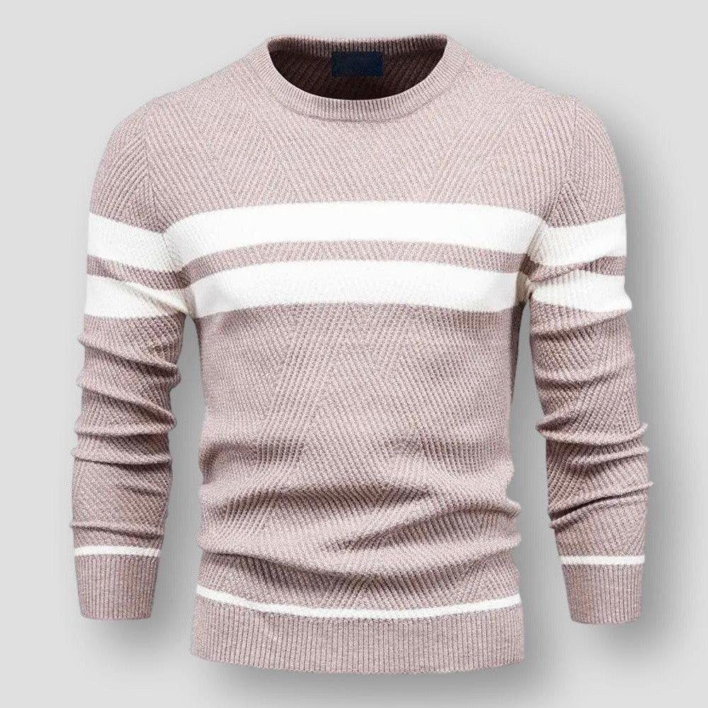 Francesca – Striped Knitted Sweater