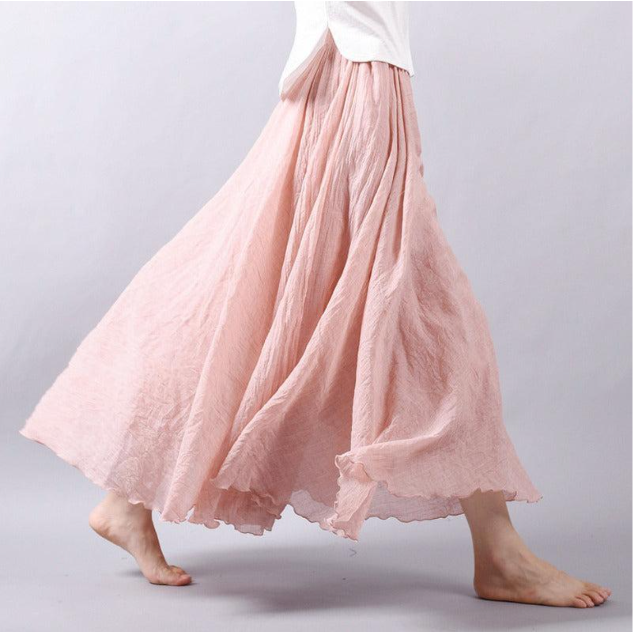 Linda – Long Chiffon Skirt