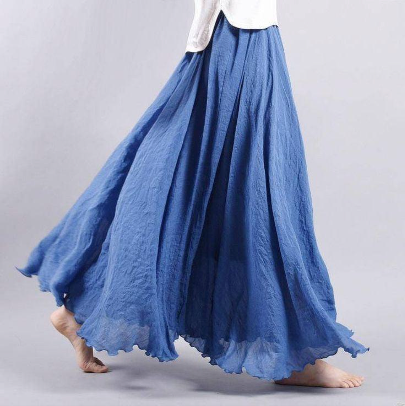 Linda – Long Chiffon Skirt