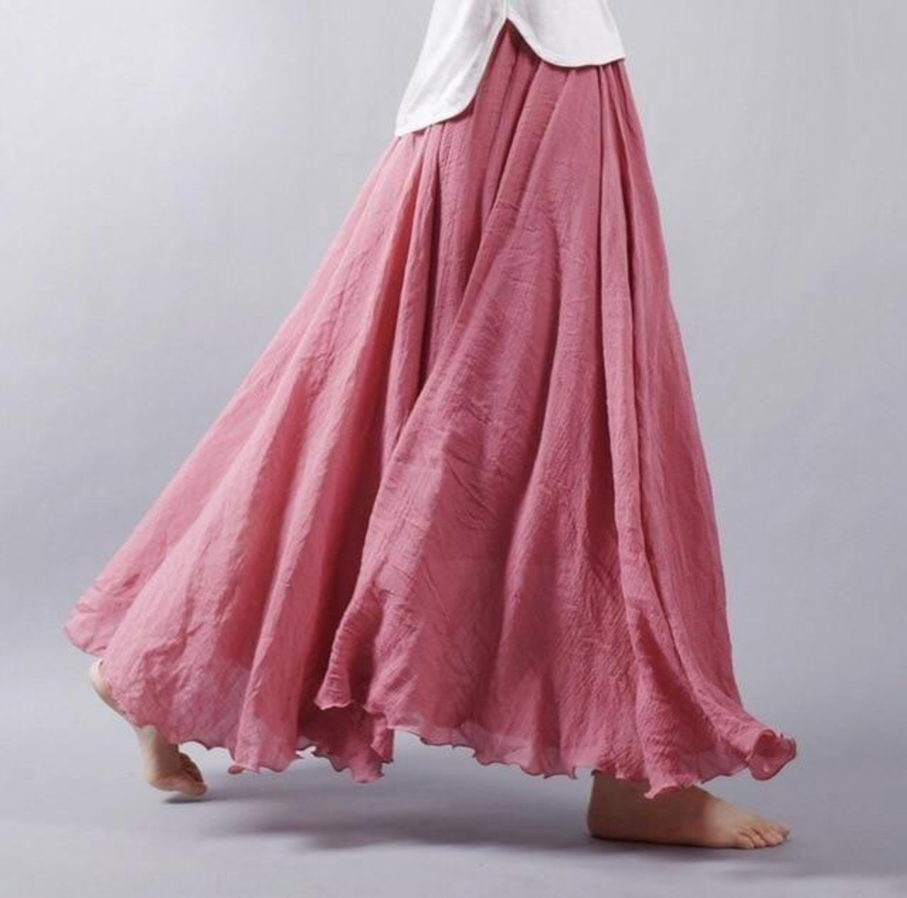 Linda – Long Chiffon Skirt